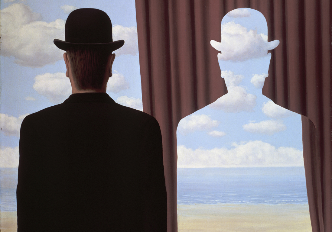 Rene Magritte, "Dekalkomania", 1966
