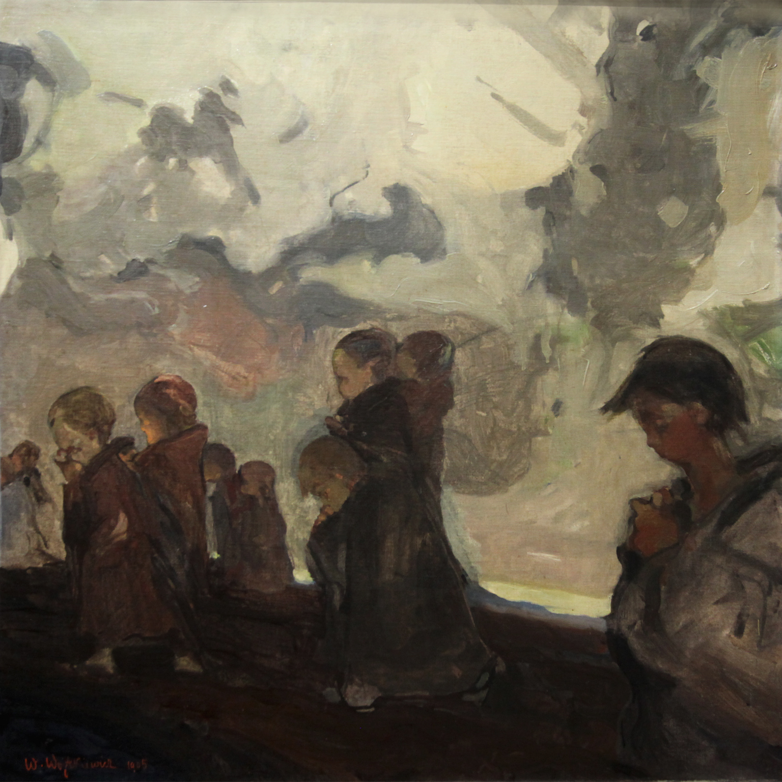 Witold Wojtkiewicz, "Krucjata dziecięca", 1905