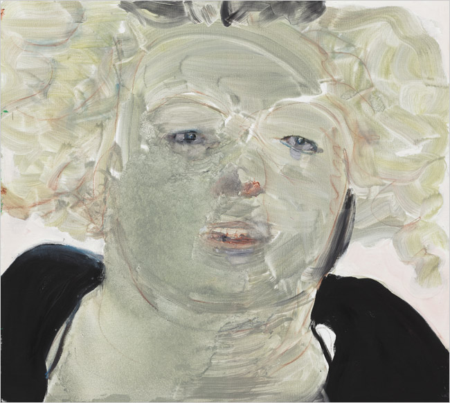 Marlene Dumas, "Self-portrait at noon", 2008, źródło: domena publiczna