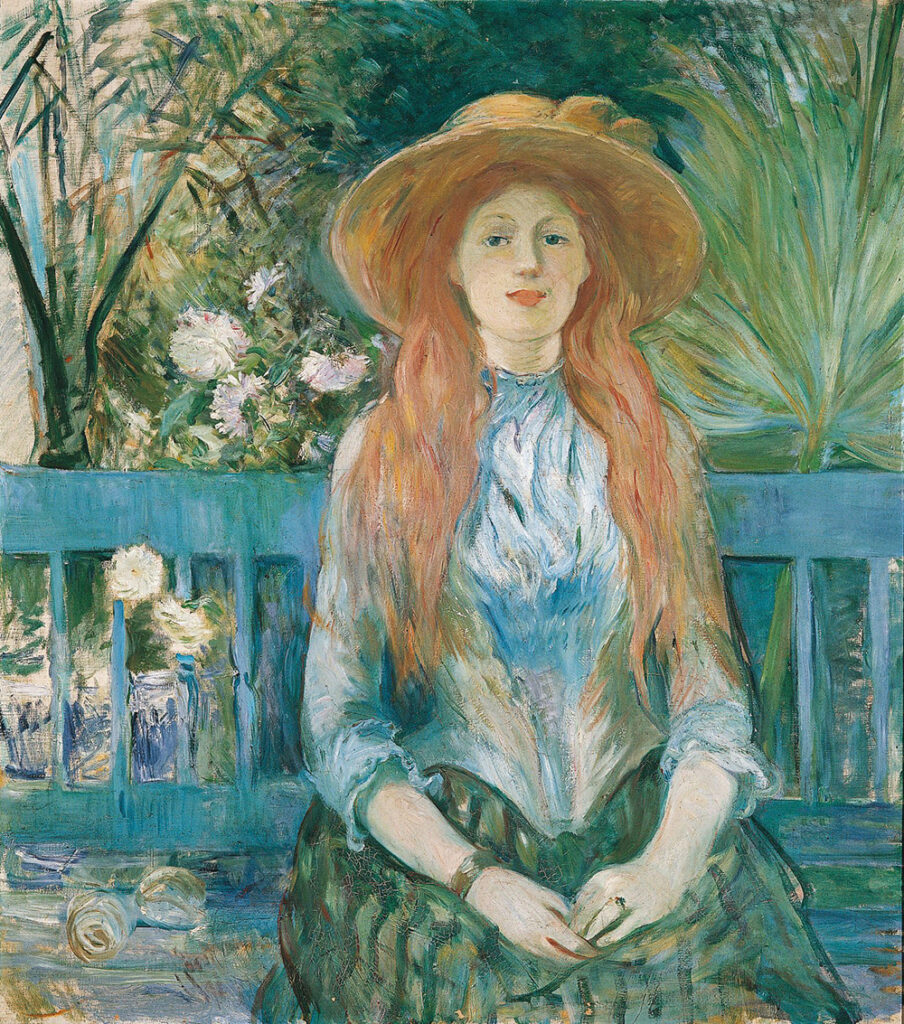 Berthe Morisot, Młoda dziewczyna w parku, Musée des Augustins, Tuluza, 1890-93